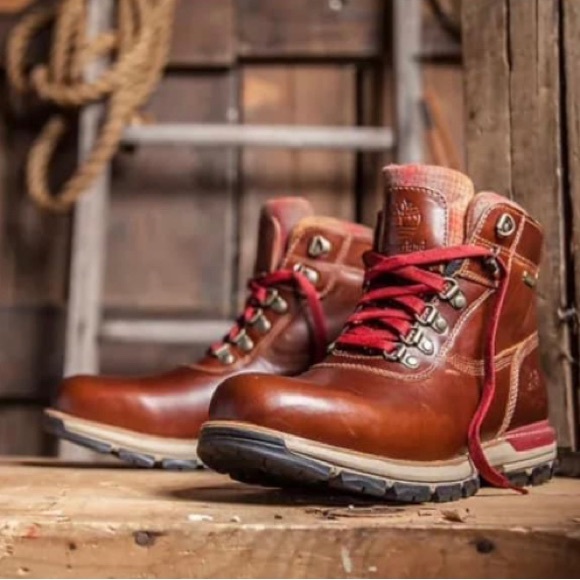 Timberland Other - Timberland X Pendleton "Heston" Leather Gore Tex Waterproof Boots Men's 8.5